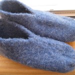 woven square slippers
